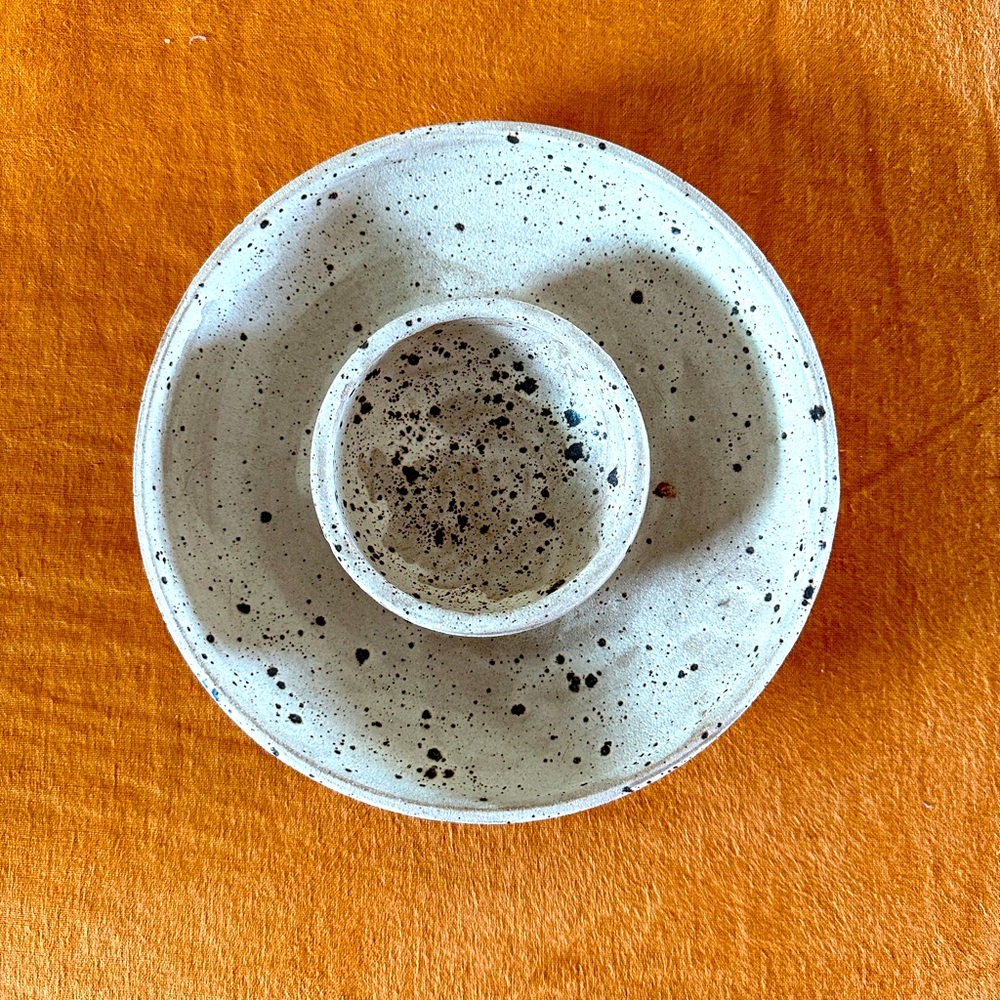 Lucy Michel 7” snack bowl (NOT FOOD SAFE)